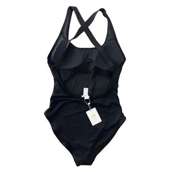 Andie Swim The Full Coverage Tulum One Piece in Black XL NWT - Picture 4 of 7